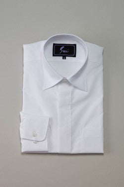モーニングシャツ　レギュラーカラー(喪用)　